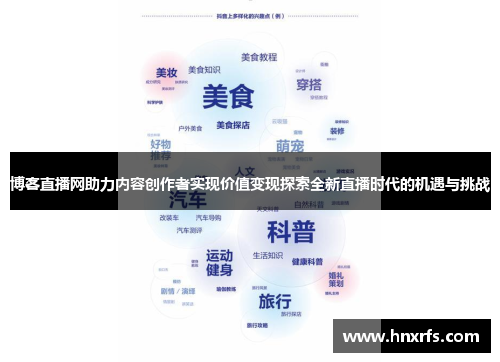 博客直播网助力内容创作者实现价值变现探索全新直播时代的机遇与挑战